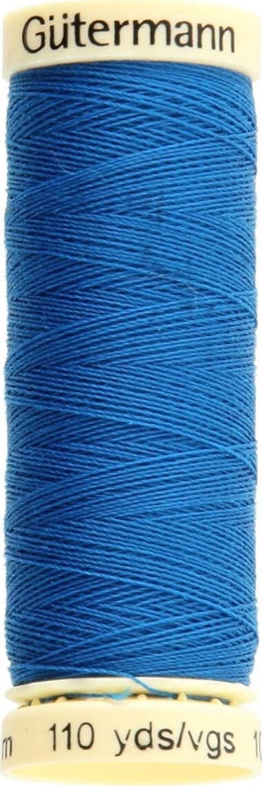 GUTERMANN---100mt---FILO-PER-CUCITO-100%-POLIESTERE---COLORE-BLU-LAPISLAZZULE-322