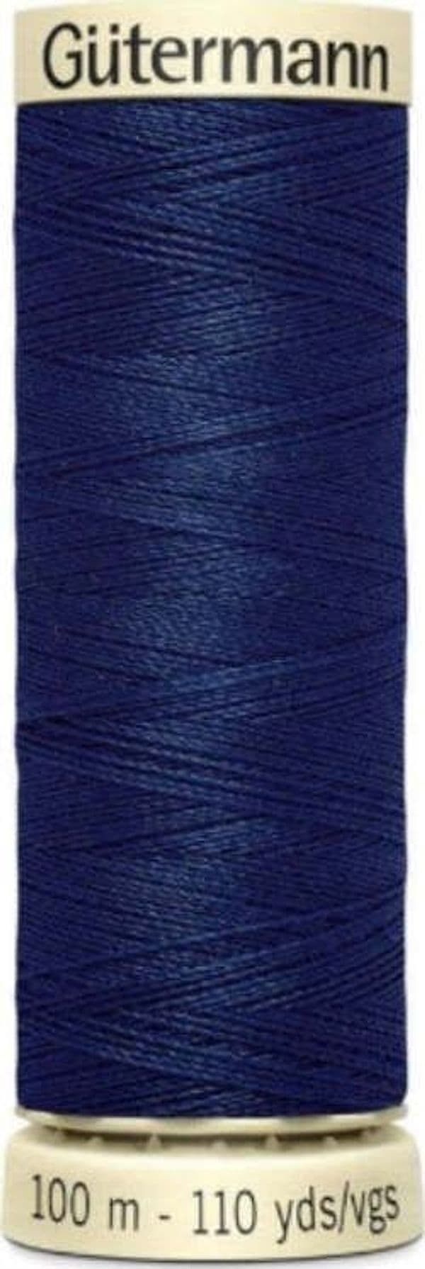 GUTERMANN---100mt---FILO-PER-CUCITO-100%-POLIESTERE---COLORE-BLU-NOTTE-13