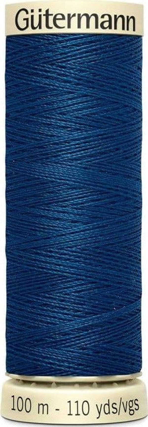 GUTERMANN---100mt---FILO-PER-CUCITO-100%-POLIESTERE---COLORE-BLU-PAVONE-967