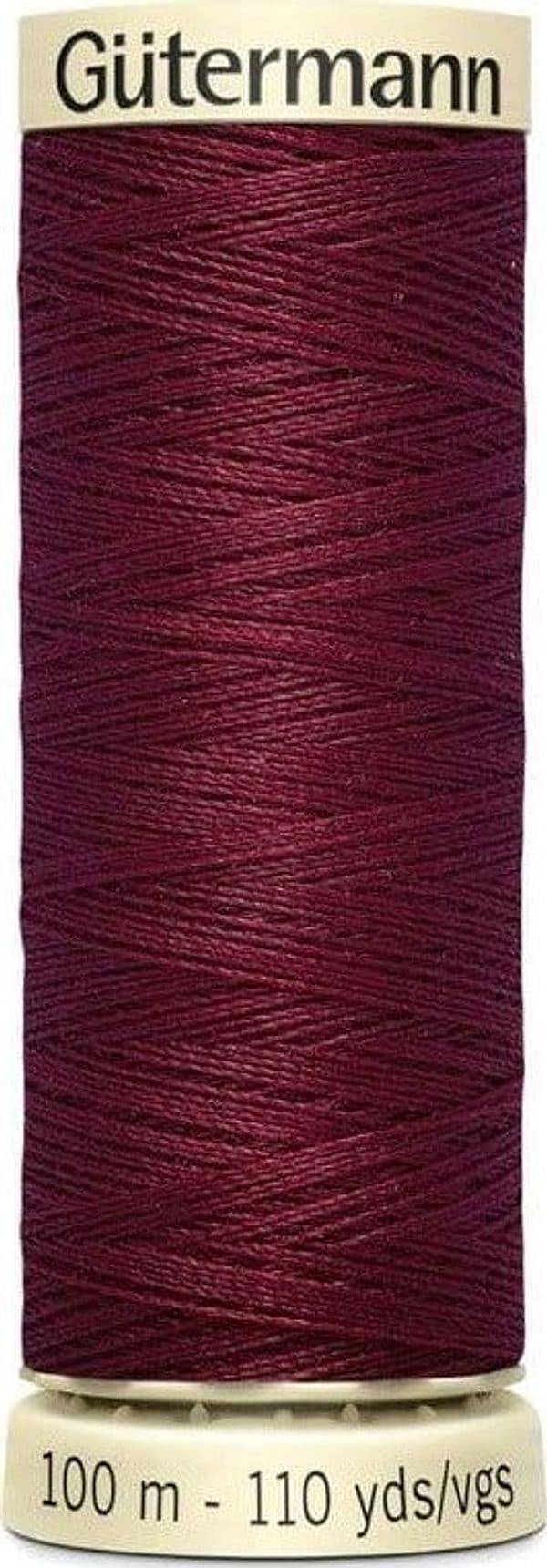 GUTERMANN---100mt---FILO-PER-CUCITO-100%-POLIESTERE---COLORE-BORDEAUX-368