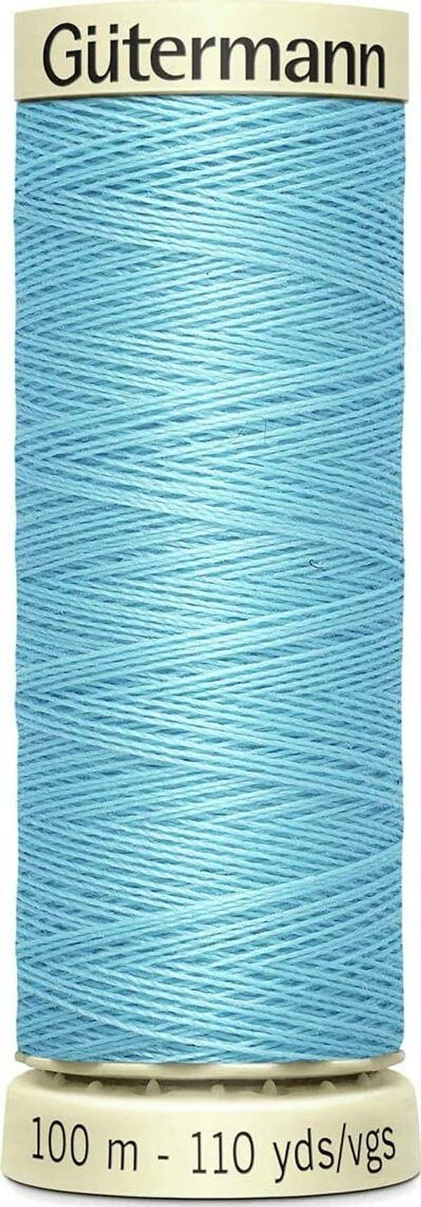 GUTERMANN---100mt---FILO-PER-CUCITO-100%-POLIESTERE---COLORE-CELESTE-196
