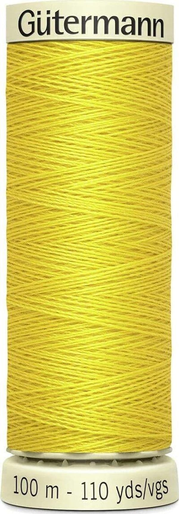 GUTERMANN---100mt---FILO-PER-CUCITO-100%-POLIESTERE---COLORE-GIALLO-177