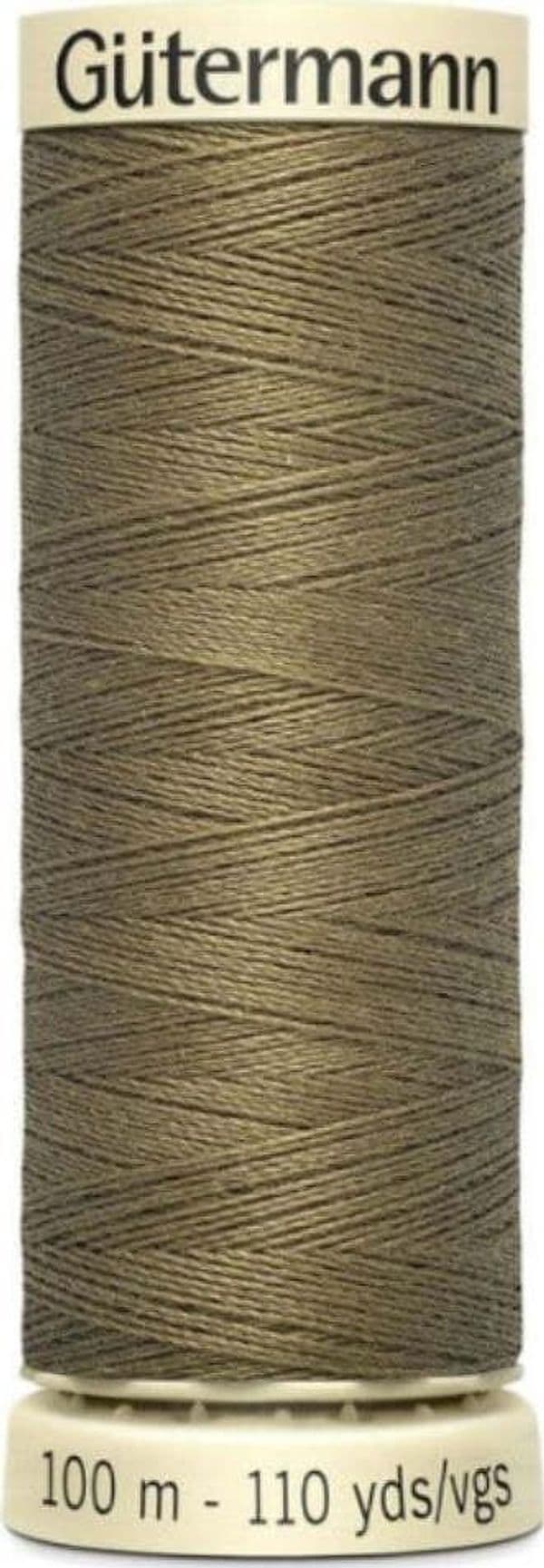 GUTERMANN---100mt---FILO-PER-CUCITO-100%-POLIESTERE---COLORE-OLIVA-528