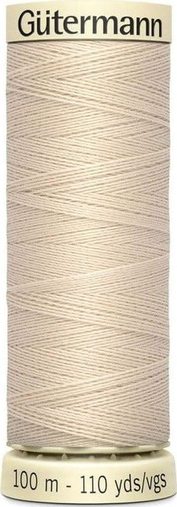 GUTERMANN---100mt---FILO-PER-CUCITO-100%-POLIESTERE---COLORE-PERGAMENA-169
