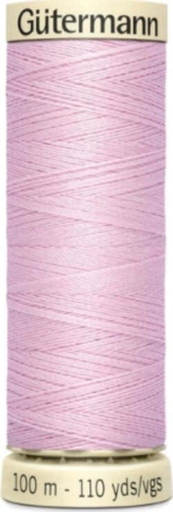 GUTERMANN---100mt---FILO-PER-CUCITO-100%-POLIESTERE---COLORE-ROSA-GHIACCIO-320