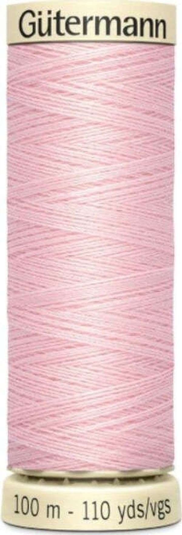 GUTERMANN---100mt---FILO-PER-CUCITO-100%-POLIESTERE---COLORE-ROSA-MAIALINO-659