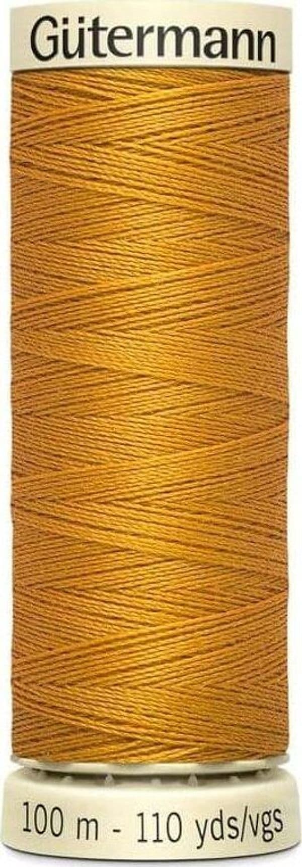 GUTERMANN---100mt---FILO-PER-CUCITO-100%-POLIESTERE---COLORE-SENAPE-412