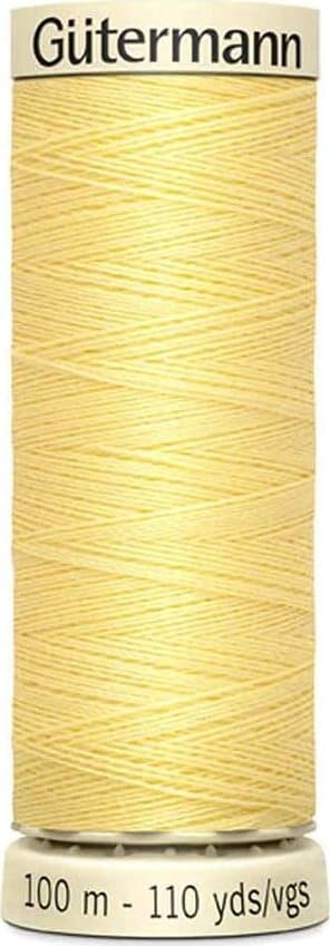GUTERMANN---100mt---FILO-PER-CUCITO-100%-POLIESTERE---COLORE-SORBETTO-AL-LIMONE-578