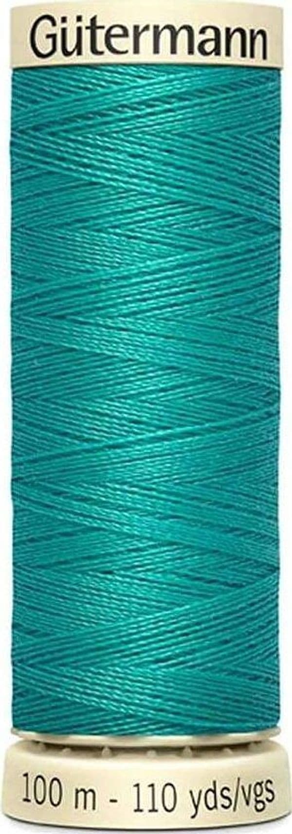 GUTERMANN---100mt---FILO-PER-CUCITO-100%-POLIESTERE---COLORE-VERDE-MARE-235