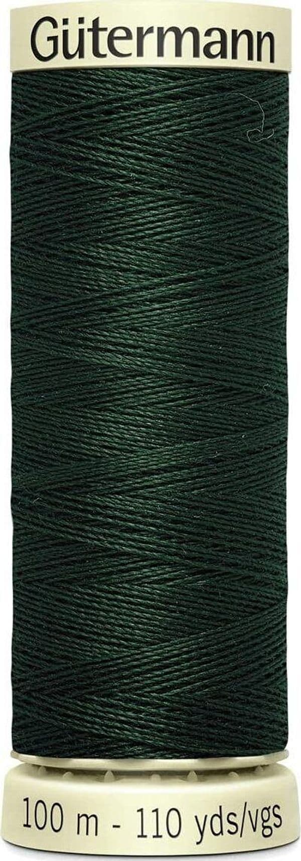 GUTERMANN---100mt---FILO-PER-CUCITO-100%-POLIESTERE---COLORE-VERDE-SPINACI-472