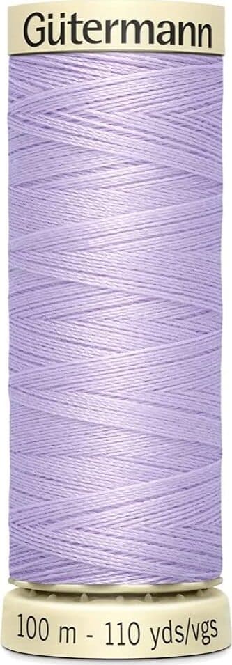 GUTERMANN---100mt---FILO-PER-CUCITO-100%-POLIESTERE---COLORE-VIOLA-GLICINE-442