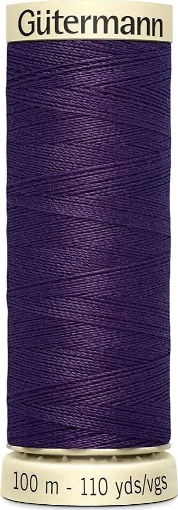 GUTERMANN---100mt---FILO-PER-CUCITO-100%-POLIESTERE---COLORE-VIOLA-MELANZANA-257-**