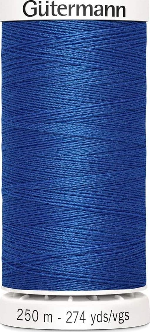 GUTERMANN---250mt---FILO-PER-CUCITO-100%-POLIESTERE---COLORE-BLU-LAPISLAZZULE-322
