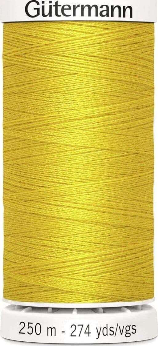 GUTERMANN---250mt---FILO-PER-CUCITO-100%-POLIESTERE---COLORE-GIALLO-ORO-106