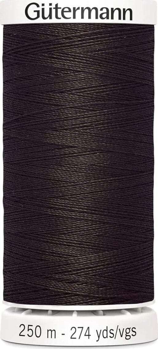 GUTERMANN---250mt---FILO-PER-CUCITO-100%-POLIESTERE---COLORE-MOGANO-696
