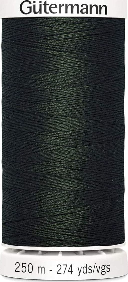 GUTERMANN---250mt---FILO-PER-CUCITO-100%-POLIESTERE---COLORE-VERDE-COCCODRILLO-304