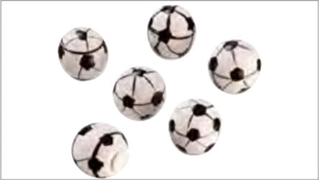 GUTERMANN - PALLONE DA CALCIO IN LEGNO 12MM - 8 PZ