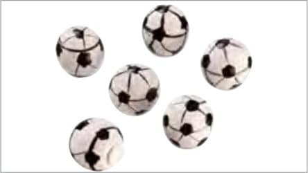 GUTERMANN - PALLONE DA CALCIO IN LEGNO 12MM - 8 PZ