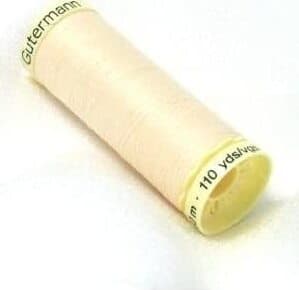 GUTERMANN-CUCITUTTO-FILO-100MT-IN-100%-POLYESTERE-COL.-414-CREMA