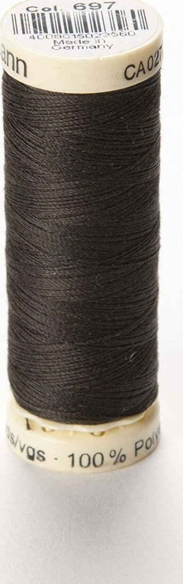 GUTERMANN-CUCITUTTO-FILO-100MT-IN-100%-POLYESTERE-COL.-697-MELASSA