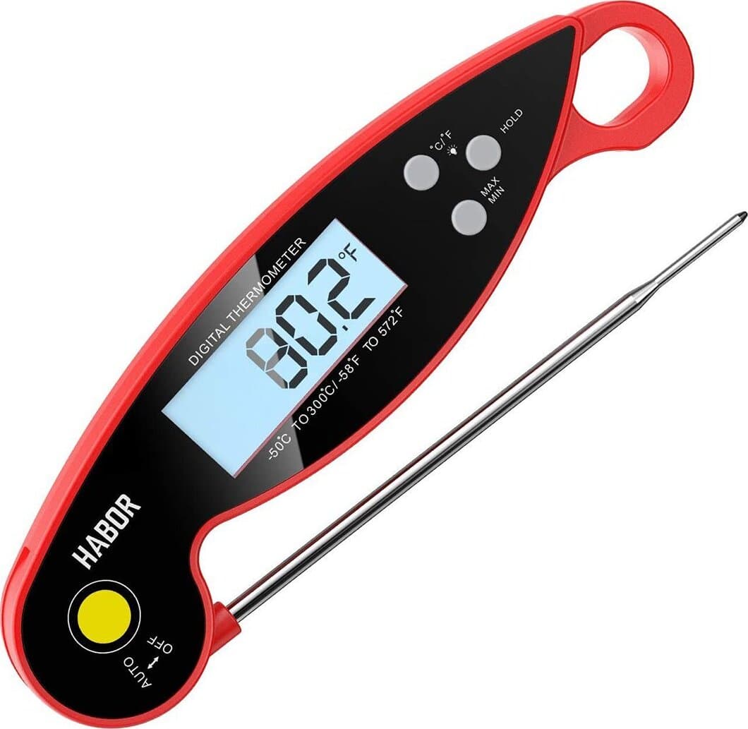 Habor termometro da cucina digitale per carni CP192B waterprof richiudibile in Termometri da carne 85cento.it - Potenza, commercioVirtuoso.it
