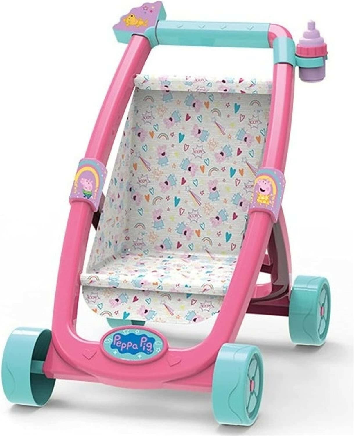 Habsro Peppa Pig Passeggino per Bambole Gioco per Bambine in Carrozzine e passeggini Cartoleria Deja Vu - Crotone, commercioVirtuoso.it