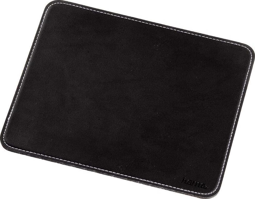HAMA-Tappetino-mouse-Leather-Look-Black