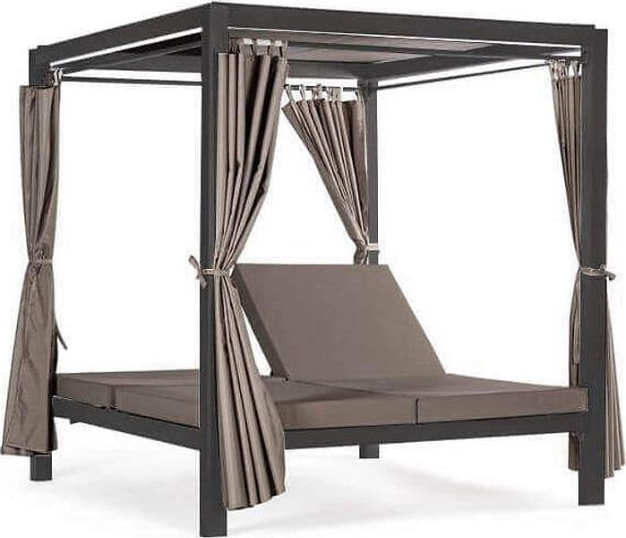 HAREM---gazebo-letto-Antracite-Milani-Home