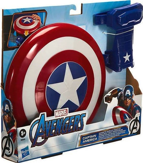 Hasbro Avengers Scudo E Guanto Magnetico Di Capitan America Avengers B9944eu40 - Scudo Magnetico Da Capitan America (marvel), Con Guanto in Scudi Cartoleria Deja Vu - Crotone, commercioVirtuoso.it