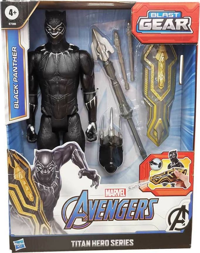 Hasbro Blast Gear Black Panther Personaggio Giocattolo 30 Cm Avengers in Personaggi d'azione Cartoleria Deja Vu - Crotone, commercioVirtuoso.it