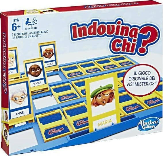 Hasbro Gaming - Indovina Chi? (Gioco in Scatola), C2124103 in Giochi di società Cartoleria Deja Vu - Crotone, commercioVirtuoso.it