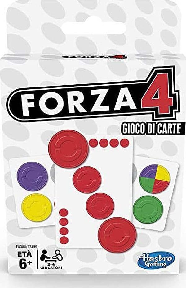HASBRO-GAMING-Forza-4-Gioco-di-Carte