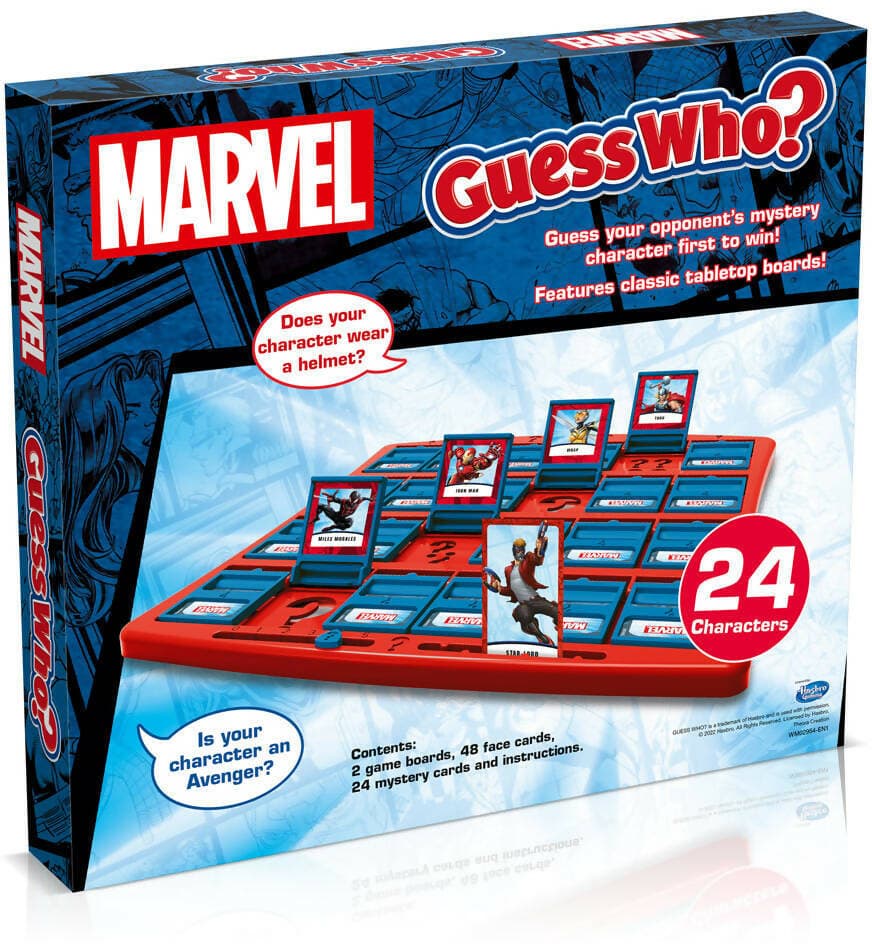 Hasbro Indovina Chi? Marvel - Gioco Da Tavolo 2 Giocatori in Giochi di società Cartoleria Deja Vu - Crotone, commercioVirtuoso.it