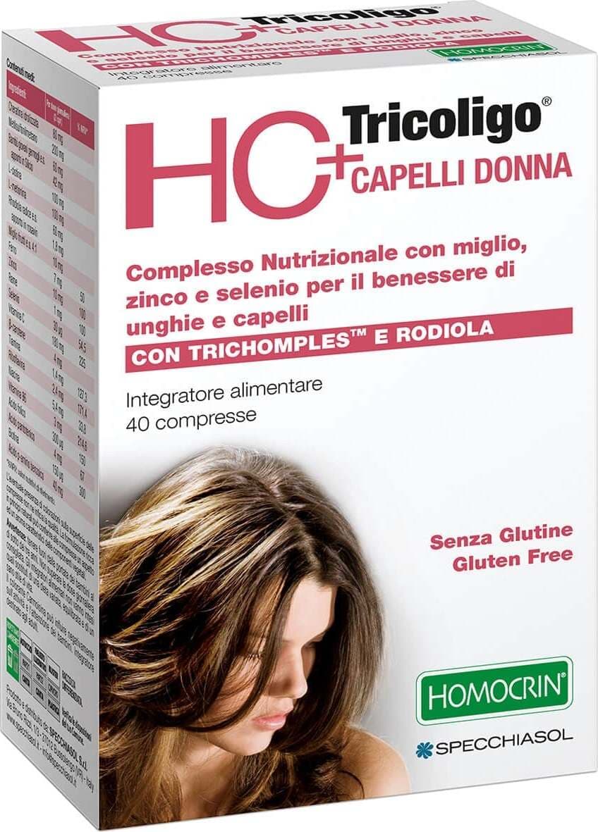 HC+-TRICOLIGO-CAPELLI-DONNA-integratore-alimentare-40-compresse-Specchiasol
