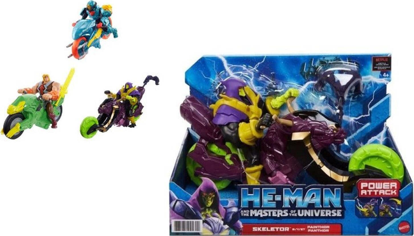 He-Man-Personaggio-con-Veicolo-Mattel