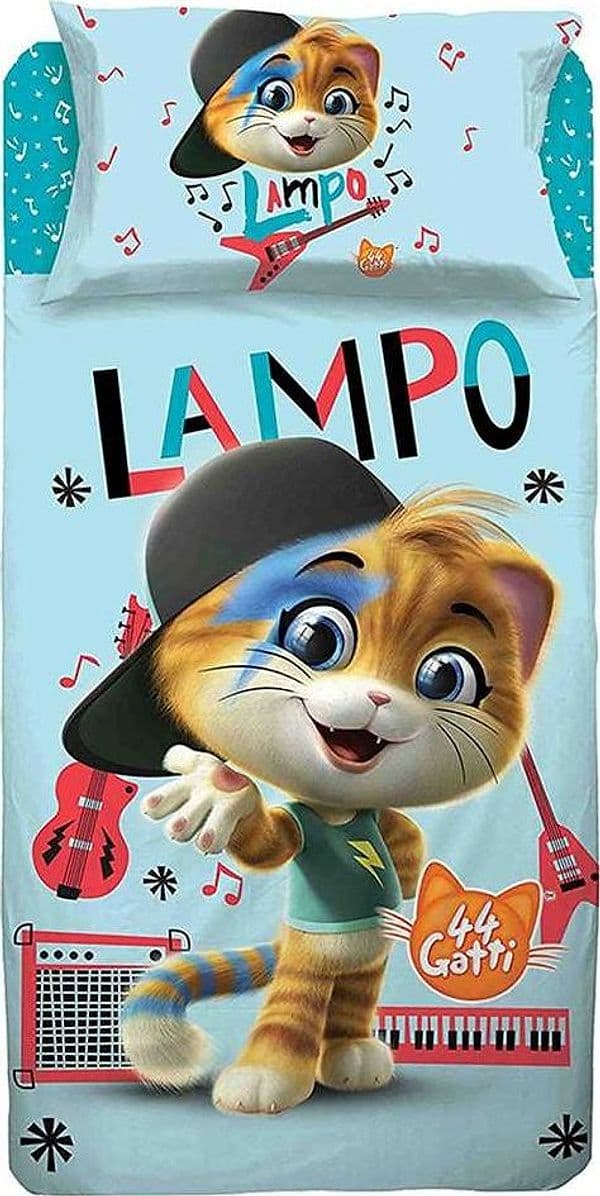 Hermet Completo Lenzuola Letto Singolo 1 Piazza Disney 44 Gatti Milady E Lampo Casa e cucina/Tessili per la casa/Biancheria per la cameretta/Lenzuola e federe/Set di lenzuola e federe La Bottega del Risparmio - Bari, Commerciovirtuoso.it