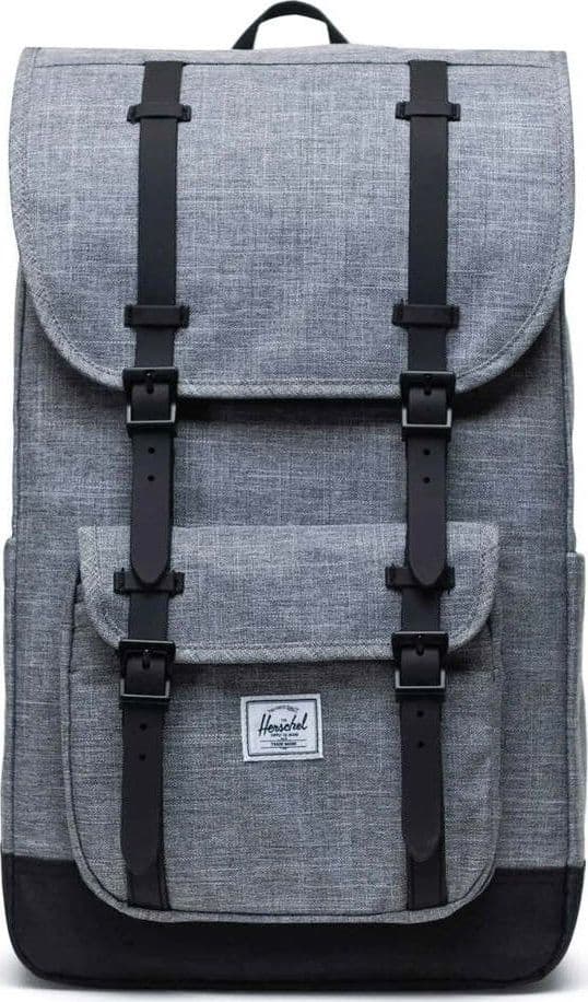 HERSCHEL-Zaino-Unisex-Little-America-Backpack-Raven-Crosshatch-da-uomo