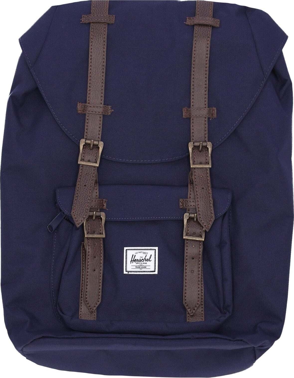 HERSCHEL-Zaino-Uomo-Little-America-Mid-Volume-Peacoat/chicory-Coffee-da-uomo