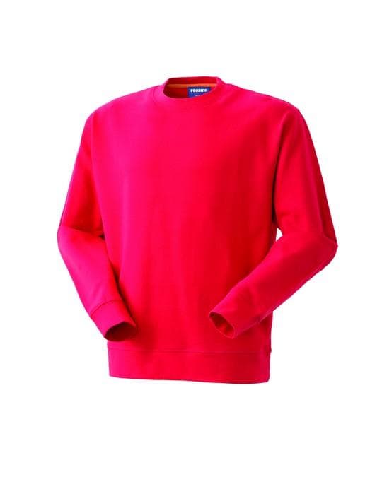 Felpa Space Rosso Felpa Puro Cotone Felpa da Lavoro Industria Officina Tempo Libero in Felpe senza cappuccio Dresswork - Como, commercioVirtuoso.it