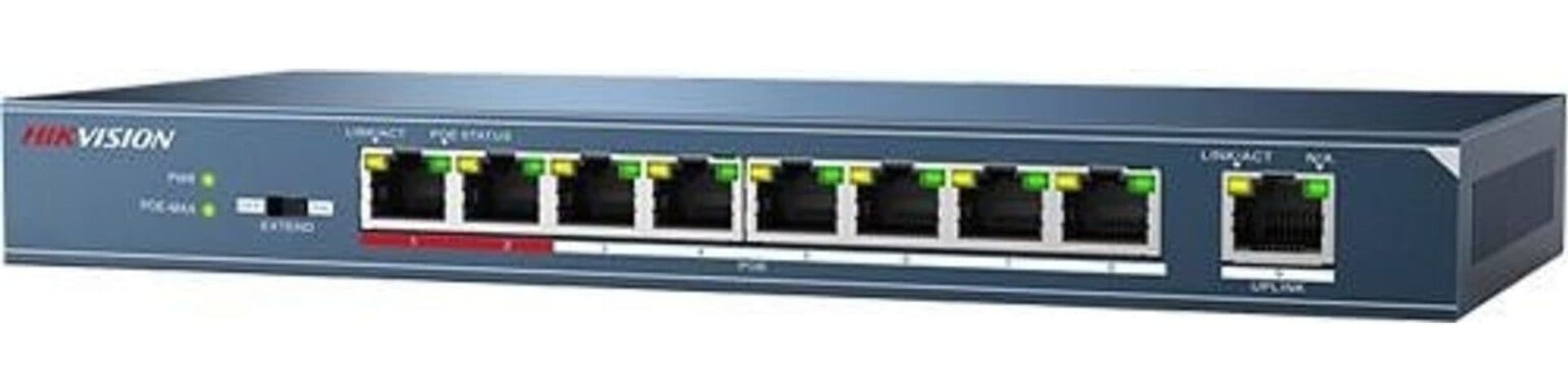 HIKVISION SWITCH 9 PORTE POE | DS-3E0109P-E-M Fai da te/Sicurezza e protezione/Sistemi di sicurezza domestica/Kit video per la sicurezza domestica/Videoregistratori di sorveglianza Zencoccostore - Formia, Commerciovirtuoso.it