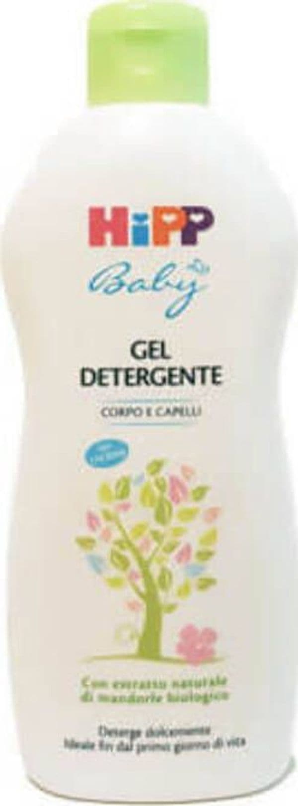 HIPP Baby Gel Detergente Corpo e Capelli 400ml per Bambini e Neonati con Estratto di Mandorle Bio