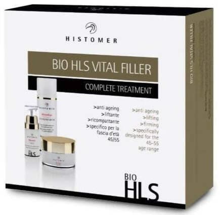 Histomer Kit Vital Filler Anti Age Histomer Kit Trattamento Lifting Viso Anti-Età Completo Bio HLS Vital Filler, Pelli Mature 45-55 Anni, con Crema Viso 24h, Siero Lifting Viso e Acqua Micellare Struccante Viso e Occhi in Set regalo Beauty Sinergy F&C - Treviso, commercioVirtuoso.it