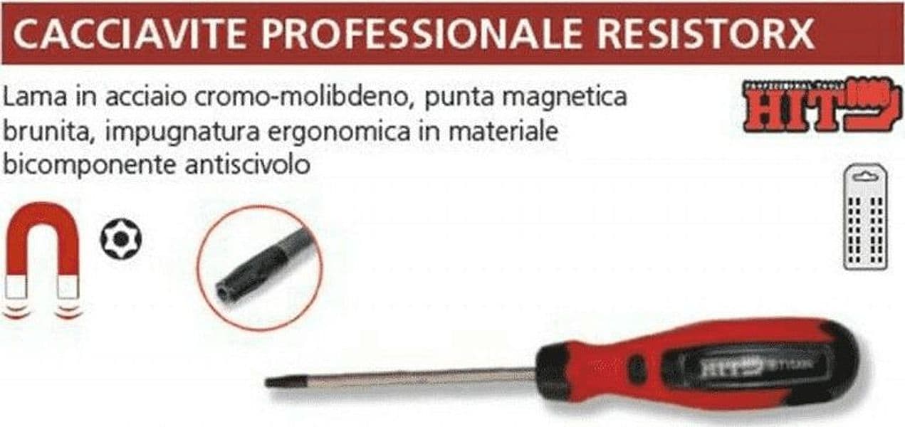 HIT---CACCIAVITE-PROFESSIONALE-RESISTORX-T27X100