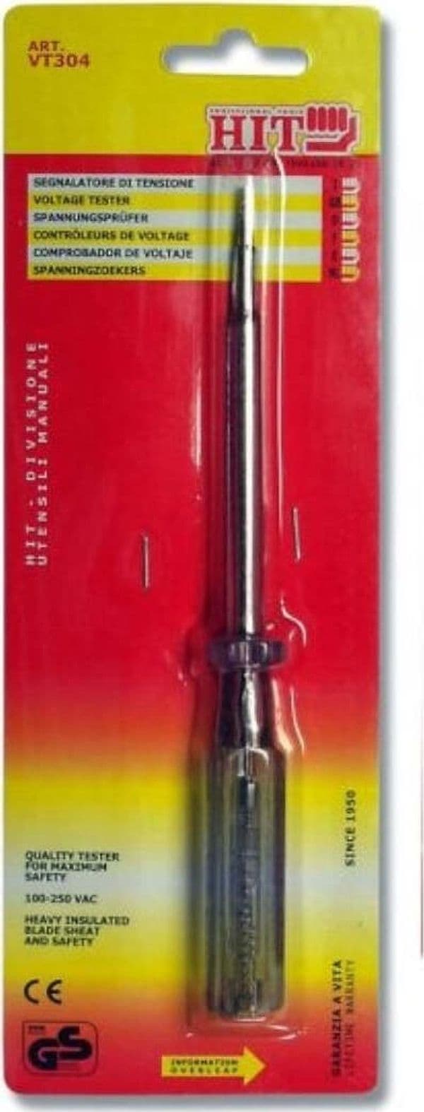 HIT - SEGNALATORE DI TENSIONE 200/250V 190MM