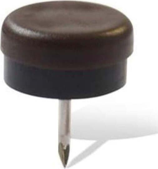 HOME-SYSTEM---SCIVOLI-IN-PLASTICA-E-GOMMA-TONDI-CON-CHIODO-30-MM-8-PZ