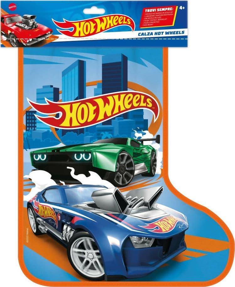 Hot Wheels Calza Mattel 2024 Calza Della Befana Con Tante Sorprese E Accessori in Calze Cartoleria Deja Vu - Crotone, commercioVirtuoso.it