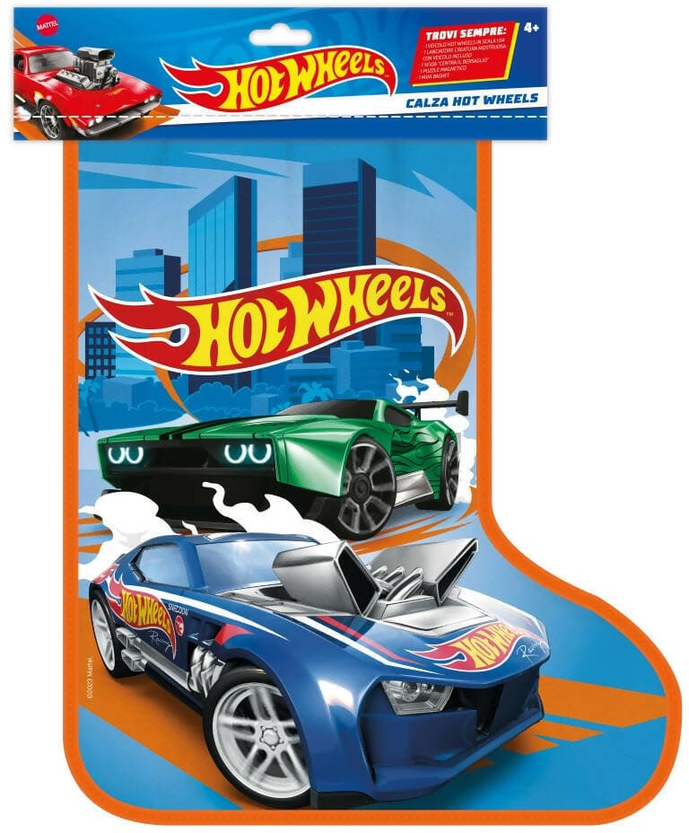 Hot Wheels Calza Mattel 2024 Calza Della Befana Con Tante Sorprese E Accessori in Calze Cartoleria Deja Vu - Crotone, commercioVirtuoso.it