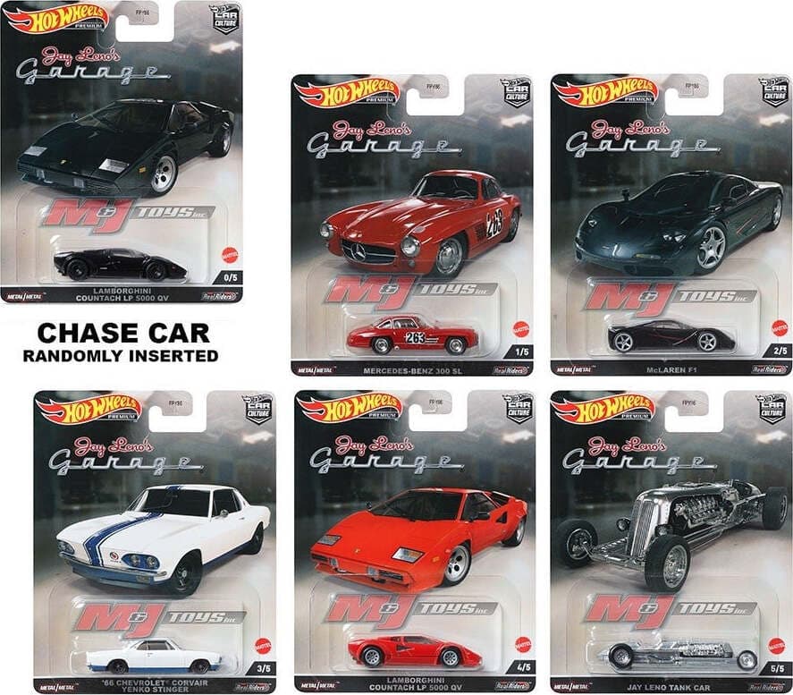 Hot-Wheels-Car-Culture-1:64-Jay-Lenos-Garage-Assortimento-FPY86