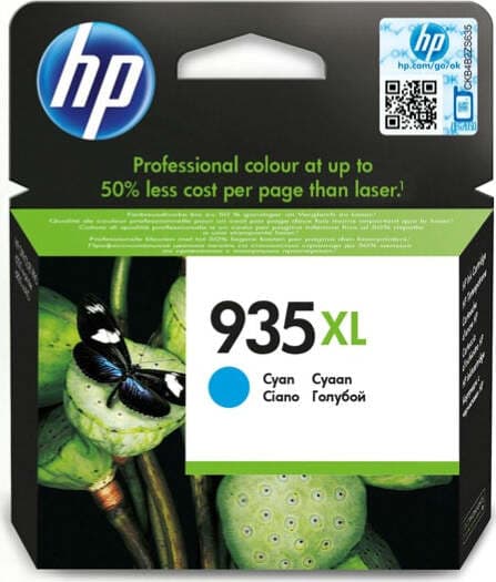 Hp - Cartuccia ink - 935XL - Ciano - C2P24AE - 825 pag Elettronica/Informatica/Stampanti e accessori/Accessori per stampanti a inchiostro e laser/Cartucce d'inchiostro Eurocartuccia - Pavullo, Commerciovirtuoso.it