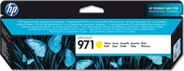 Hp - Cartuccia ink - 971 - Giallo - CN624AE - 2.500 pag Elettronica/Informatica/Stampanti e accessori/Accessori per stampanti a inchiostro e laser/Cartucce d'inchiostro Eurocartuccia - Pavullo, Commerciovirtuoso.it